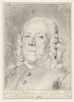 Portret van Hendrik Busserus by Hendrik Pothoven