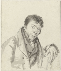 Portret van Jacobus Wijsman by Hendrik Willem Caspari