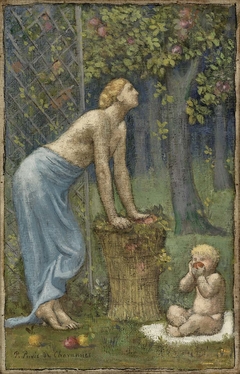 Recolte des Pommes by Pierre Puvis de Chavannes