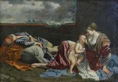 Rest on the Flight into Egypt by Orazio Gentileschi