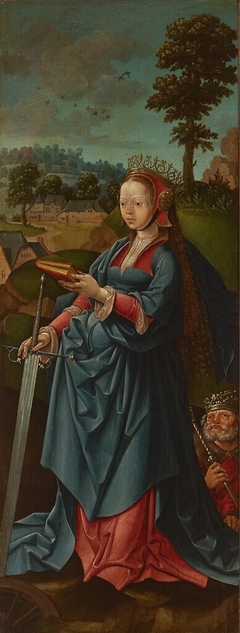 Saint Catherine by Jacob Cornelisz van Oostsanen