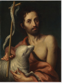 Saint John and the Lamb by Francisco Antonio Vallejo