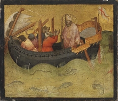 Saint Nicholas and the storm by Agnolo Gaddi