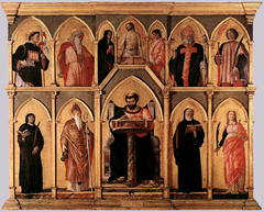 San Luca Altarpiece by Andrea Mantegna