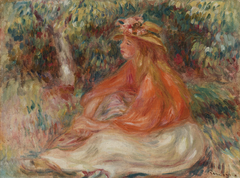 Seated Woman (Femme assise) by Auguste Renoir