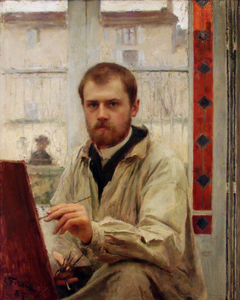 Self-portrait by Émile Friant