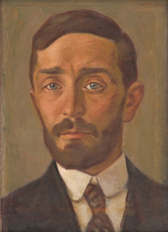 Self-Portrait by Milan Thomka Mitrovský