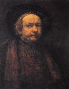 Self-portrait by Rembrandt