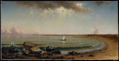 Shore Scene: Point Judith by Martin Johnson Heade