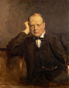 Sir Winston Churchill, 1874 - 1965. Statesman by James Guthrie