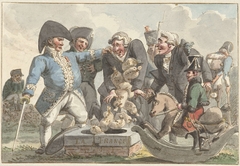 Spotprent op de Tiercering van 1810 by Jacob Smies