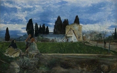 Springtime in Spain, near Gordella by John William Inchbold