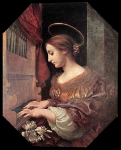 St Cecilia at the Organ by Carlo Dolci