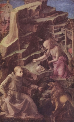 St. Jerome in the Desert by Filippo Lippi