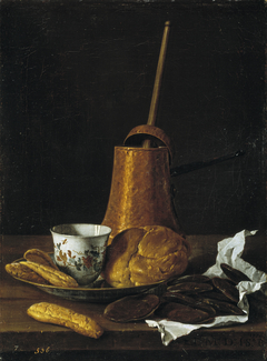 Still Life with a Chocolate Service by Luis Egidio Meléndez