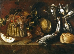 Still Life with Fruit and Game by Anonymous