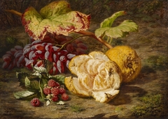 Still Life with Fruit by Simon Saint-Jean