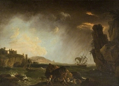 Storm off the French Coast by Joseph Vernet