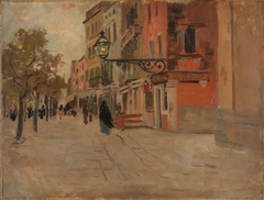 Street in Venice by Frits Thaulow