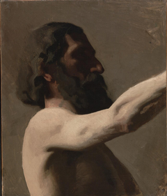 Study of a Nude Man by Thomas Eakins