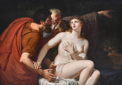 Suzanne et les vieillards by François-Xavier Fabre