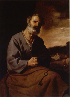 Tears of Saint Peter by Francisco de Zurbarán