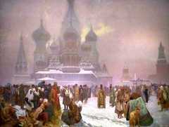 The Abolition of Serfdom in Russia by Alphonse Maria Mucha