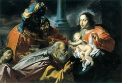 The Adoration of the Magi. by Cornelis Schut