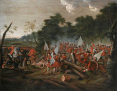 The Battle of Malplaquet, 11 September 1709 by Louis Laguerre