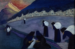 The Black Women by Marianne von Werefkin