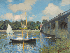 The Bridge at Argenteuil by Claude Monet