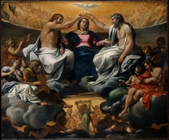 The Coronation of the Virgin by Annibale Carracci