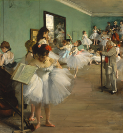 The Dance Class by Edgar Degas