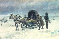 The Death of Sten Sture the Younger on the Ice of Lake Mälaren by Carl Gustaf Hellqvist