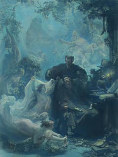 The Dream of Faust by August Von Kreling