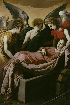 The Entombment of Saint Catherine of Alexandria by Francisco de Zurbarán