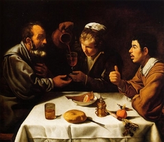 The Farmers' Lunch by Diego Velázquez