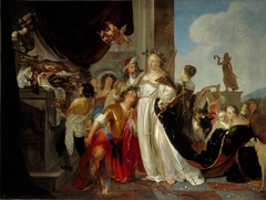 The first encounter of Theagenes and Chariclea by Hans Horions