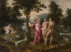 The Garden of Eden by Jacob de Backer