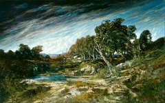 The Gust of Wind by Gustave Courbet