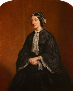 The Hon. Harriet Margaret Maxwell, Viscountess Bangor (1805-1880) by Edwin Long