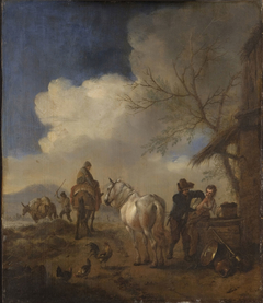 The Importunate Groom by Philips Wouwerman