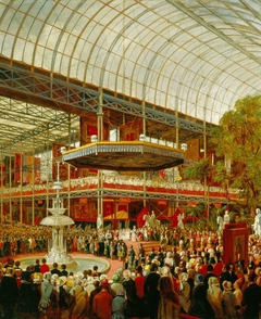 The Inauguration of the Great Exhibition, 1 May 1851 by James Digman Wingfield