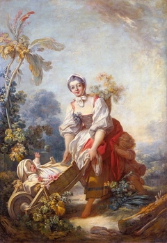 The Joys of Motherhood by Jean-Honoré Fragonard