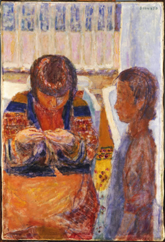 The Lesson by Pierre Bonnard