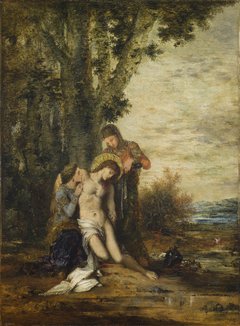 The Martyred Saint Sebastian by Gustave Moreau