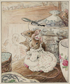 The Mice Listen to the Tailor’s Lament by Beatrix Potter