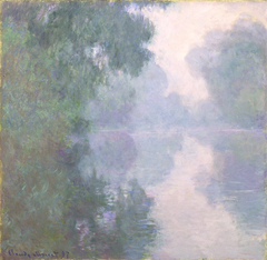 The Seine at Giverny, Morning Mists by Claude Monet