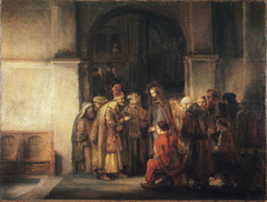 The Tribute Money by Rembrandt