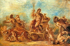 The Triumph of Bacchus by Eugène Delacroix